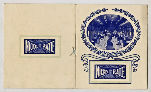 1903 nickel plate - plate, railroad